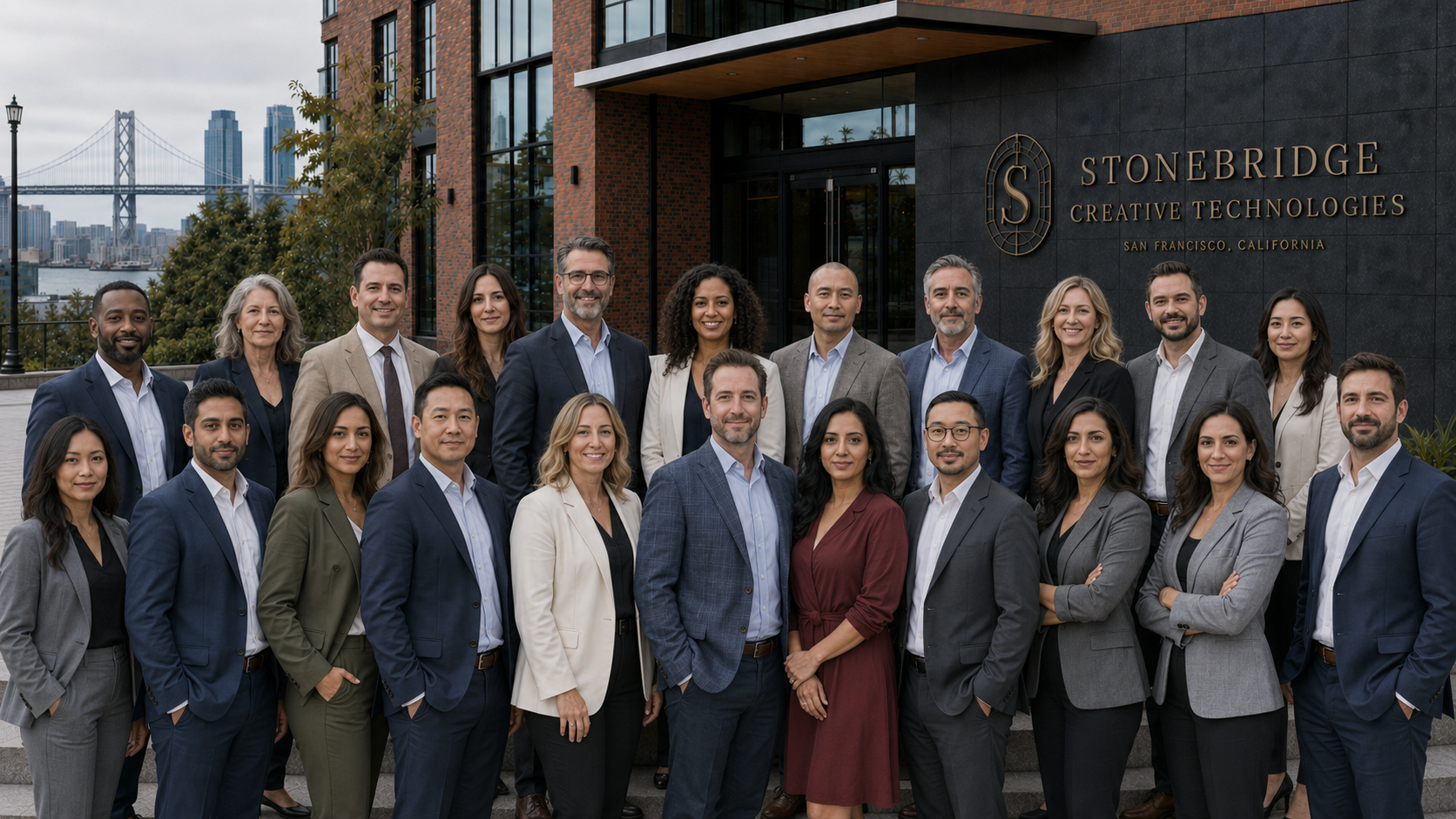 Stonebridge Creative Technologies upper management team in San Francisco